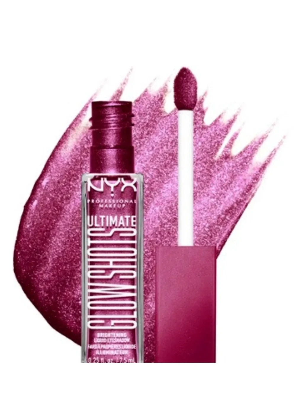 **NEW!!! NYX Ultimate Glow Shots Liquid Eye Shadow**COLOR: PLUM PLAYER**